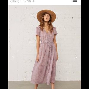 ISO Christy dawn dress in mauve floral